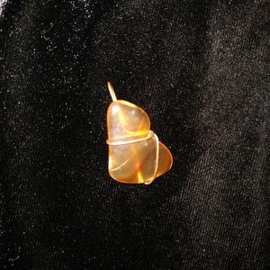 Banded Agate Necklace Pendant